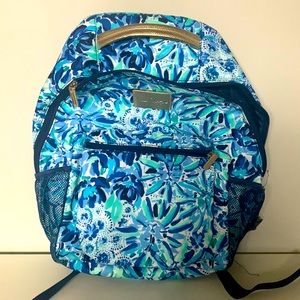 lily Pulitzer back pack